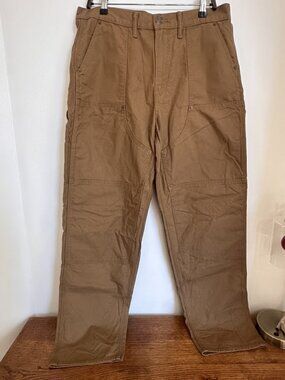 GAP BAGGY CARPENTER CANVAS PANTS LIKE NEW 33/34